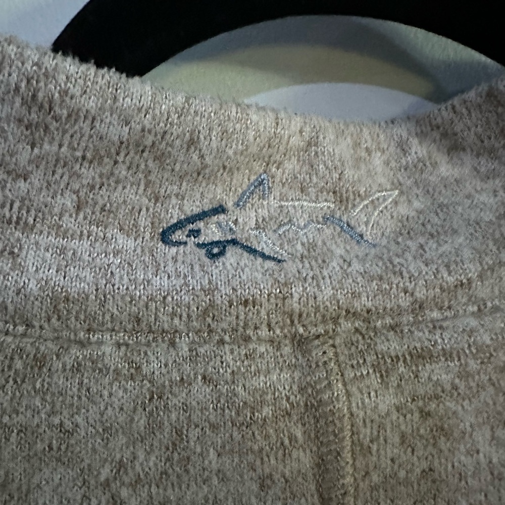 Greg Norman Men’s Medium Heather Gray 1/4 Zip Pullover Fleece Golf Sweatshirt - Picture 3 of 8